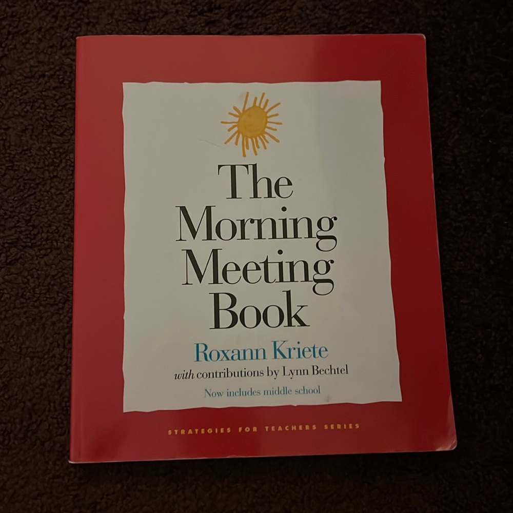 The Morning Meeting Book